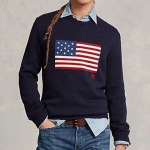Ralph Lauren Flag Sweater